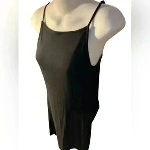 Asos black‎ Knit Mini Dress, Adjustable straps, Size 4